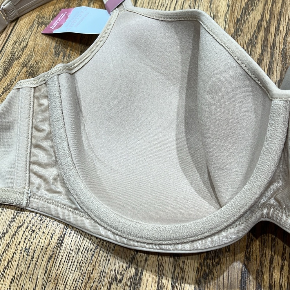Cacique Women's Tan Bra size 38 DD - Picture 7 of 8